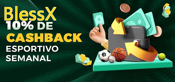 10% de bônus de cashback na BlessX